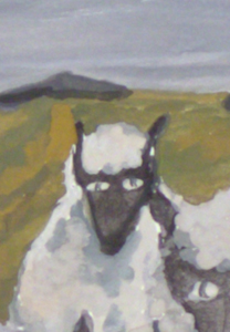 Sheep (Detail)
